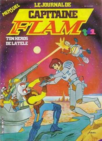 Scan de la Couverture Capitaine Flam n 12